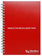 full color digital print mounted on a board cover